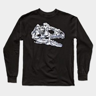 T-Rex Sticker Long Sleeve T-Shirt